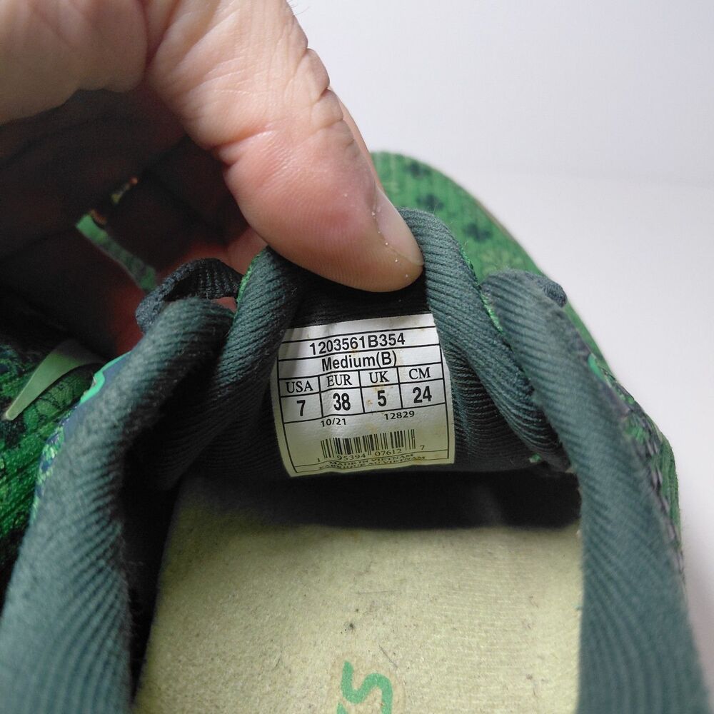 Brooks Ghost 14 Run Lucky St. Patrick's Day Women's Size 7B Green Shamrock - Picture 7 of 10